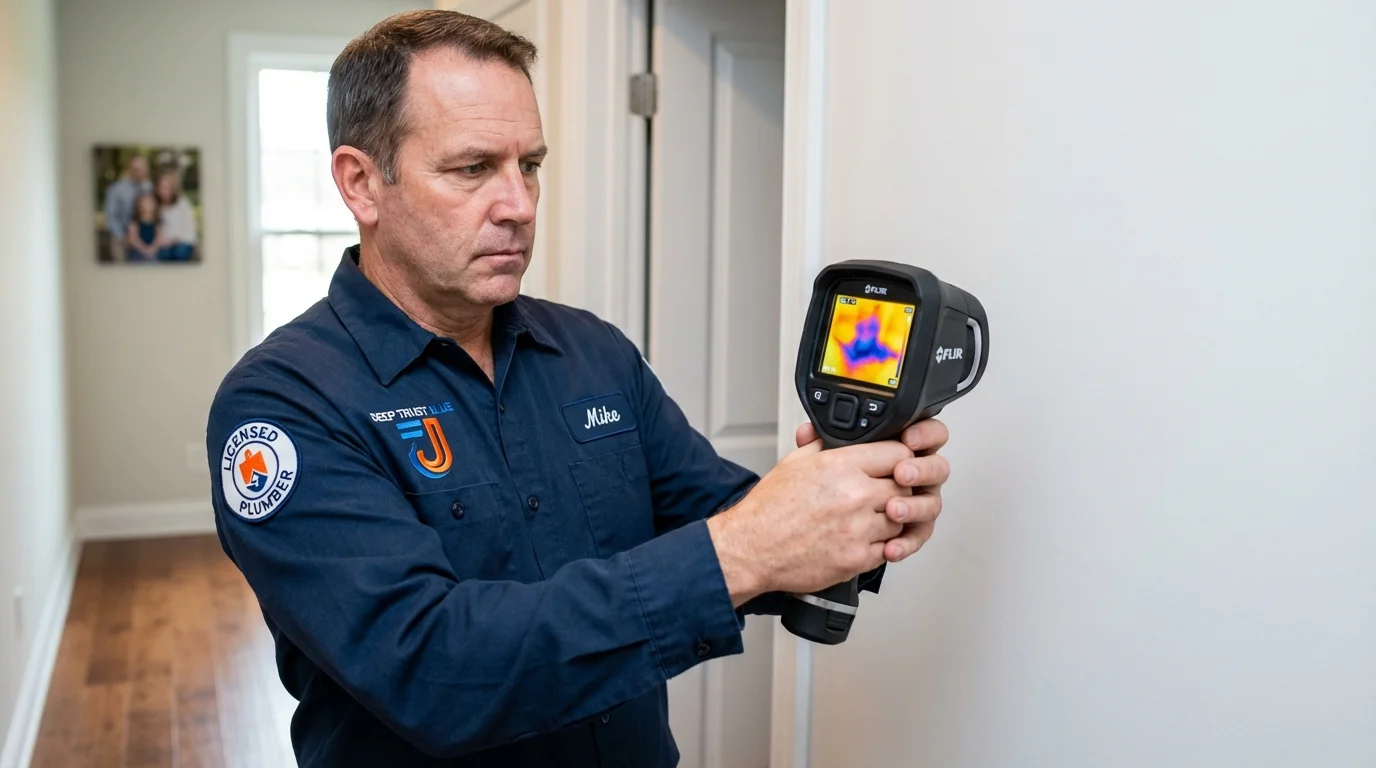 Thermal imaging leak detection by Johns Plumbing LLC in Yulee